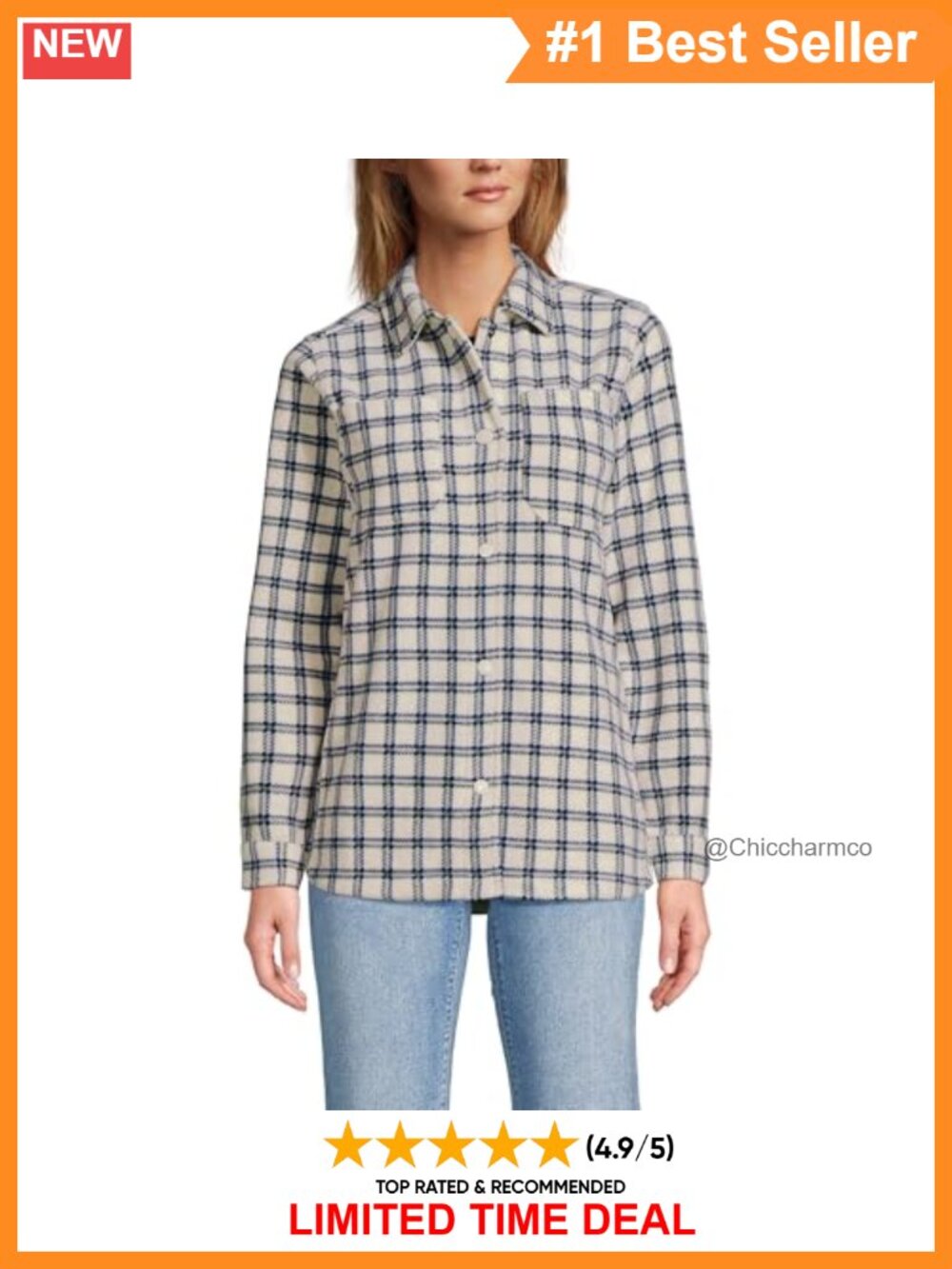 Fleece Shirt Jacket Snap Placket Chest Pockets Relaxed Fit